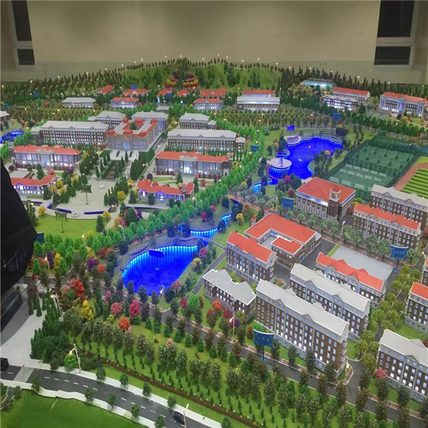 甘肃省公安厅301工程警察学校礼县规划模型