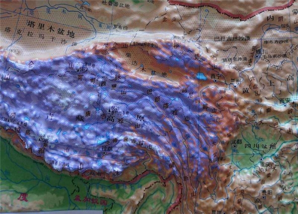 礼县基础地形地貌展示