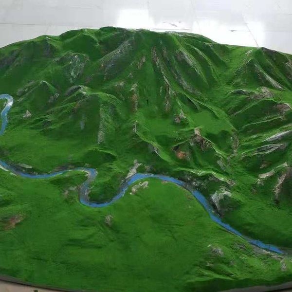 地形礼县礼县沙盘模型展示