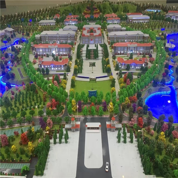 甘肃省公安厅301工程警察学校礼县规划模型