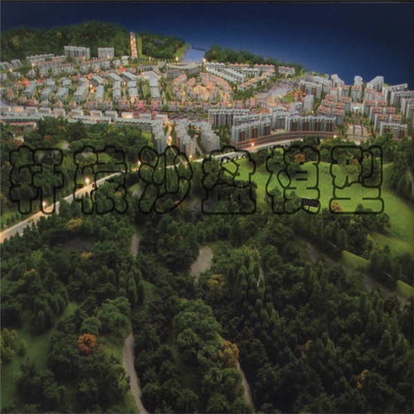 兰州九州新区礼县规划模型