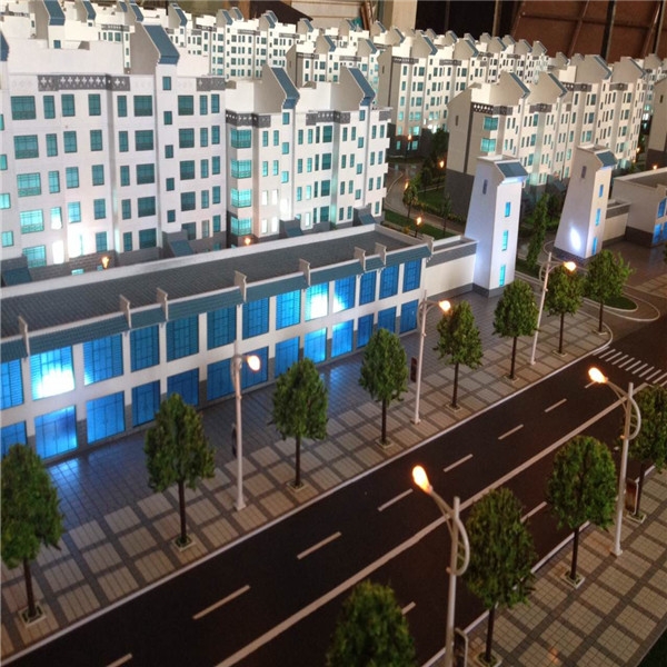 民勤礼县楼盘模型