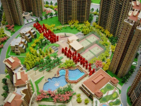 礼县礼县沙盘模型