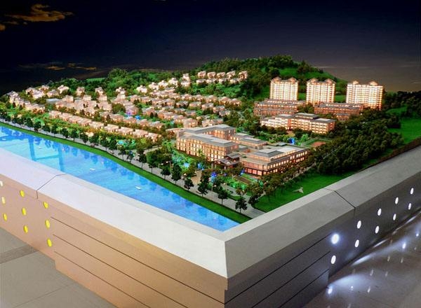 北京礼县礼县沙盘模型