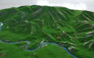 现代礼县礼县沙盘模型的优势